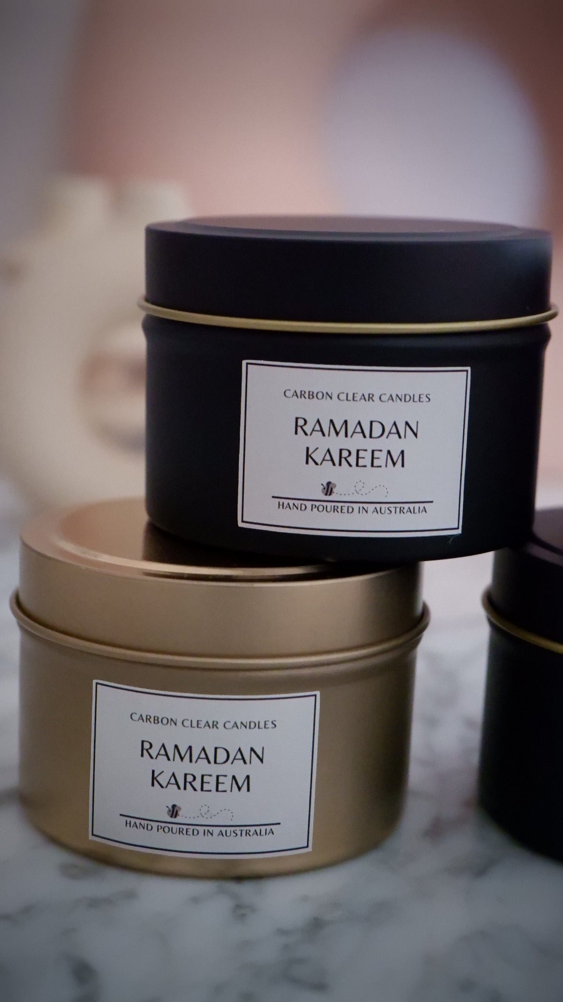 Ramadan Tin Candles