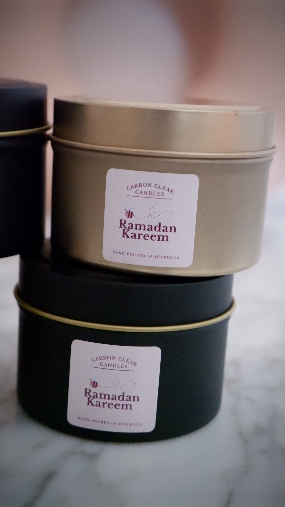 Ramadan Tin Candles