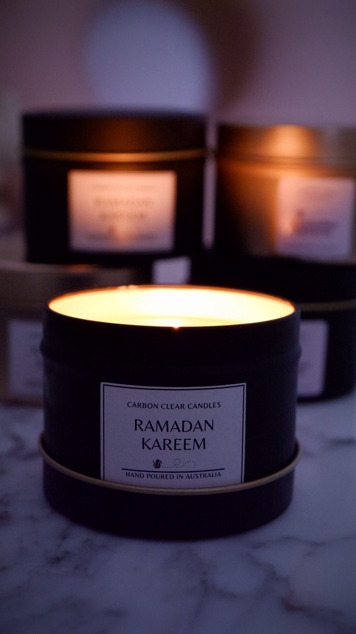 Ramadan Tin Candles